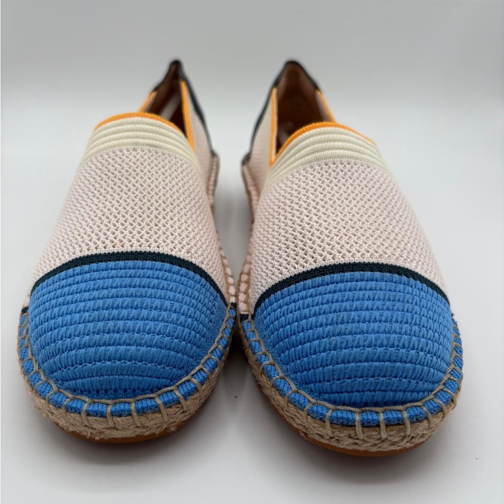 NWT Cole Haan Women Cloudfeel Espadrille 11 Loafer Primrose/Ivory /Marina Size 8